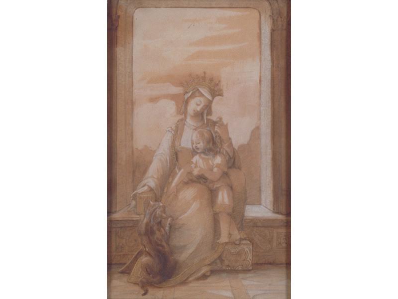 Dame châtelaine du 16e siècle, Nicolas Auguste Galimard, 2e quart 19e siècle, 3e quart 19e siècle
