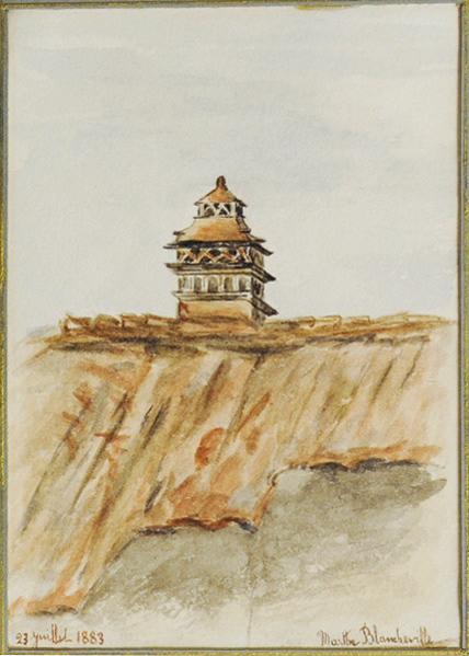 Cheminée sarrasine à Boz (Ain)_0