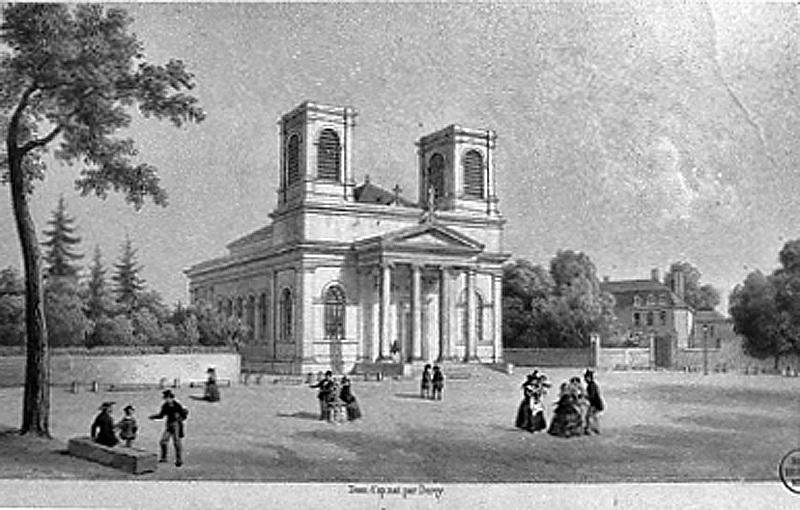 Mâcon, nouvelle église Saint-Vincent, Auguste Victor Deroy, 2e moitié 19e siècle
