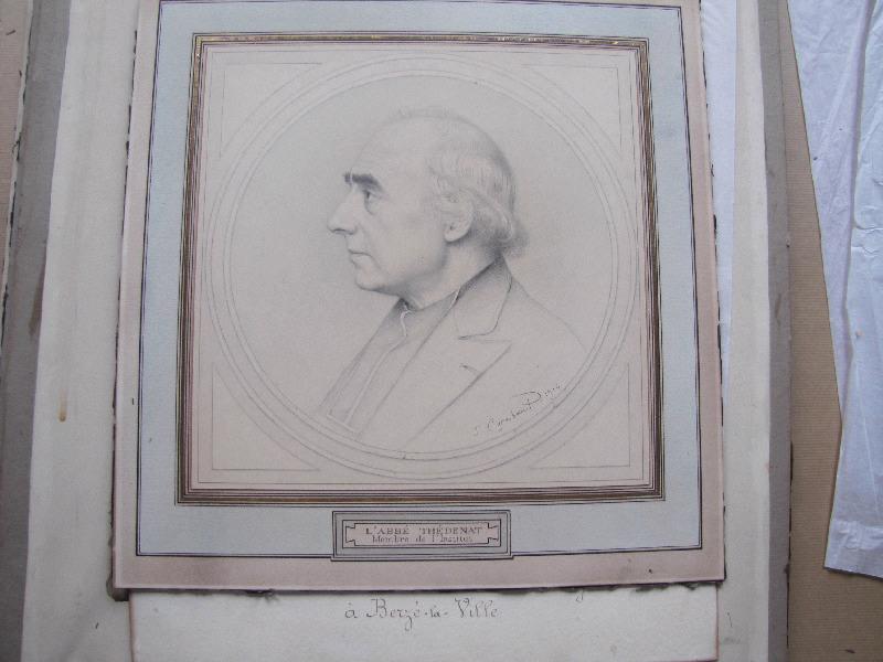 Portrait de l'abbé Thédenat, membre de l'Institut, Jean-Alexandre Coraboeuf, 1916