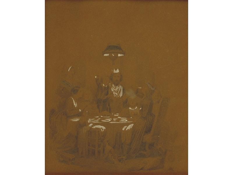 Le roi boit, François Claudius Compte-Calix, 19e siècle