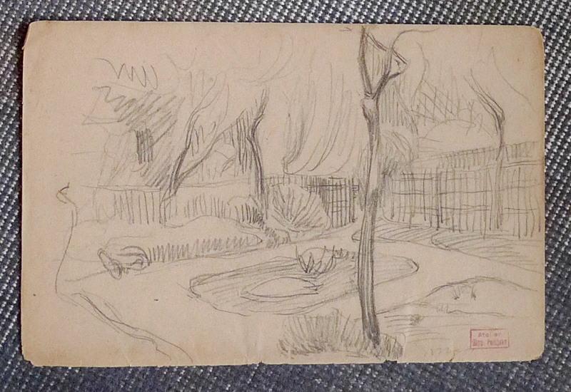 Paysage, Hippolyte Petitjean, 1891