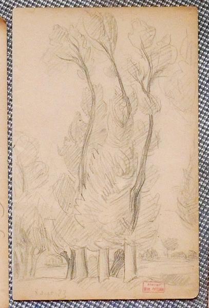 8 sept.93 - Paysage, Hippolyte Petitjean, 1893 /09 /08