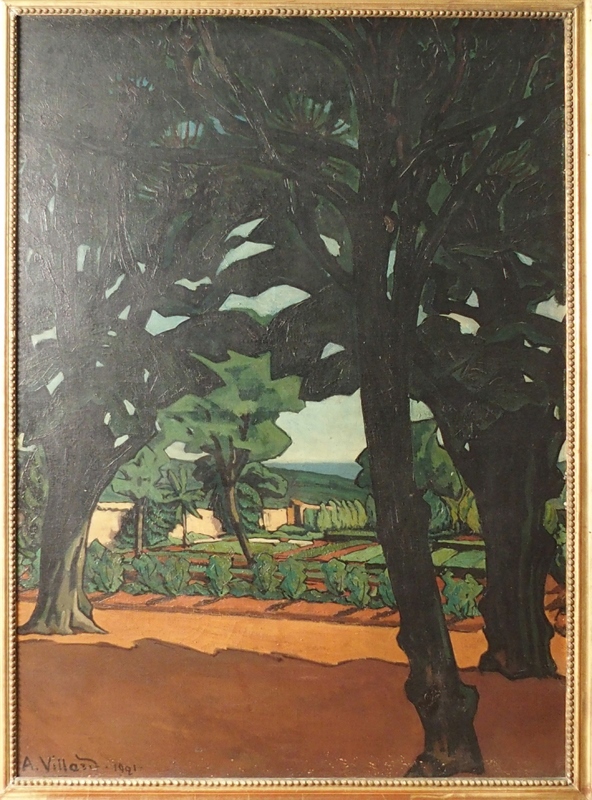 La Salle d'ombrage, Antoine Villard, 1921