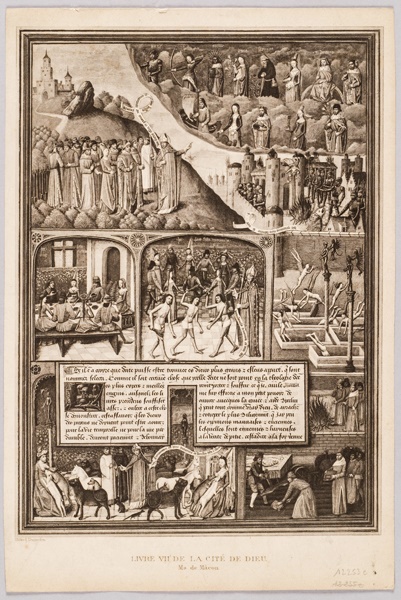 Livre VII de La Cité de Dieu ; La Cité de dieu, Paul Dujardin, 1875 (?)