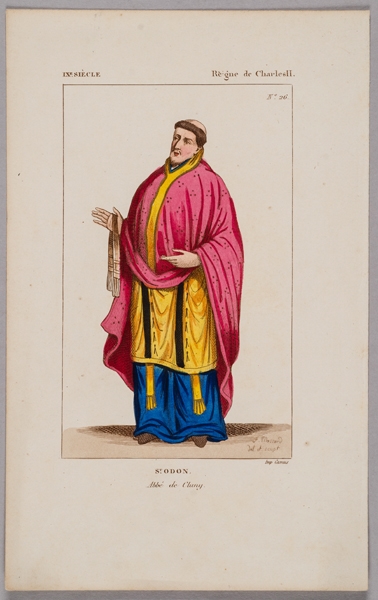 St Odon, Abbé de Cluny, Léopold Massard, 19e siècle