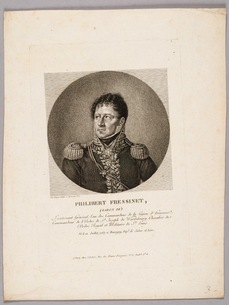 Philibert Fressinet, König, 19e siècle