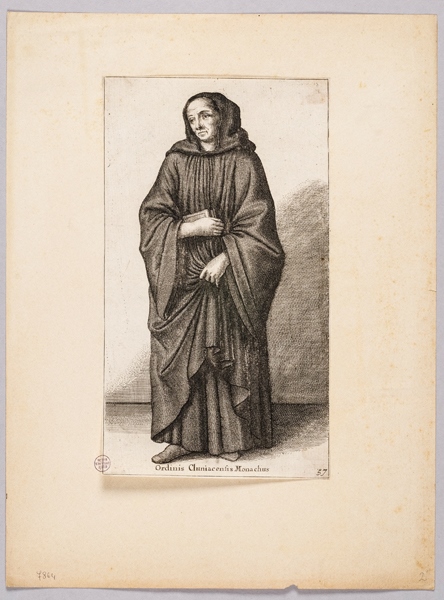 Ordinis Cluniasensis Monachus, Daniel King, 17e siècle