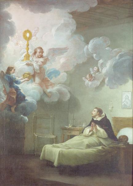 La vision de saint Michel des Saints de l'ordre de la Trinité, 18e siècle