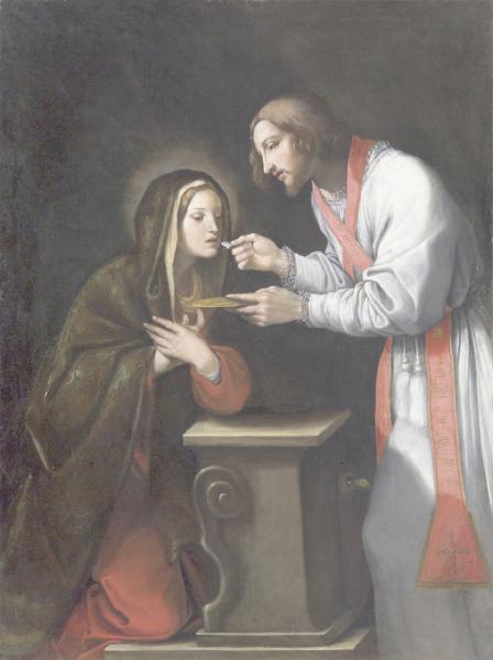 La Communion de la Vierge, 17e siècle
