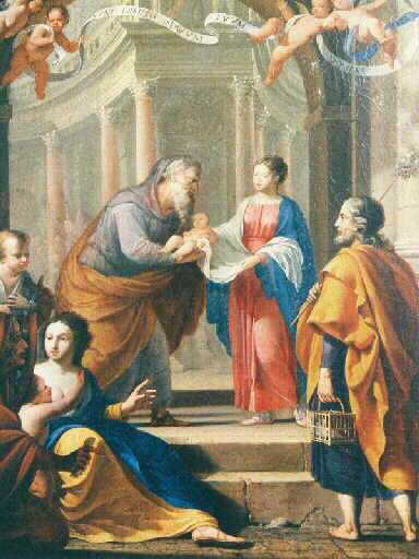 La Présentation au temple ; Simeon ou le nunc dimitis. (ancien titre)_0