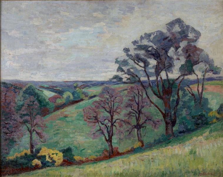 Paysage de la Creuse, Armand Guillaumin, 1908 vers