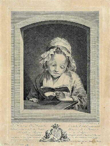 La Petite liseuse ; Jeune fille lisant la Croix de Jésus (autre titre)_0