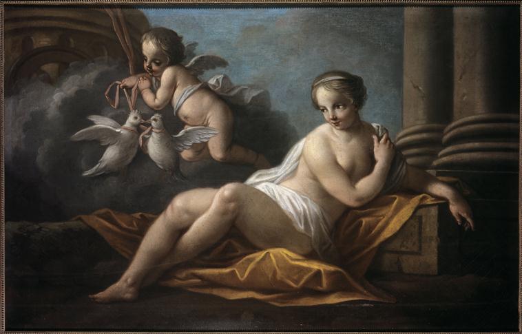 Vénus et l'Amour, Etienne Jeaurat, 1777