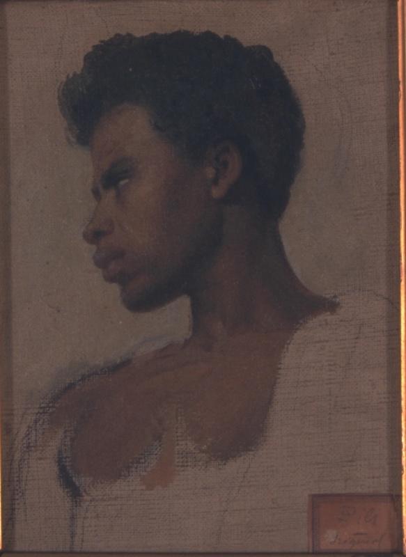 Tête de nègre ; Moricaud (autre titre) ; Tête de nègre (esquisse) (ancienne fiche oeuvre), Isidore Pils, 19e siècle