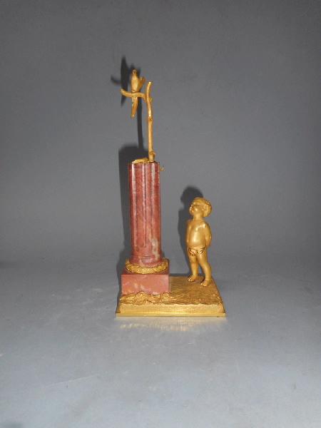 Amour devant une colonne, Louis Kley, 19e siècle