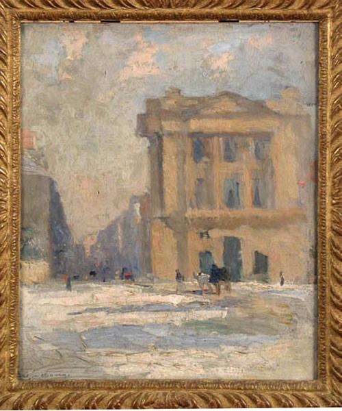 Place de la Concorde à Paris, Albert Lebourg, 4e quart 19e siècle, 1er quart 20e siècle