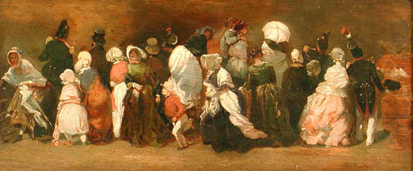 Entrée de la Duchesse d'Orléans aux Tuileries, Эжен Луи Лами