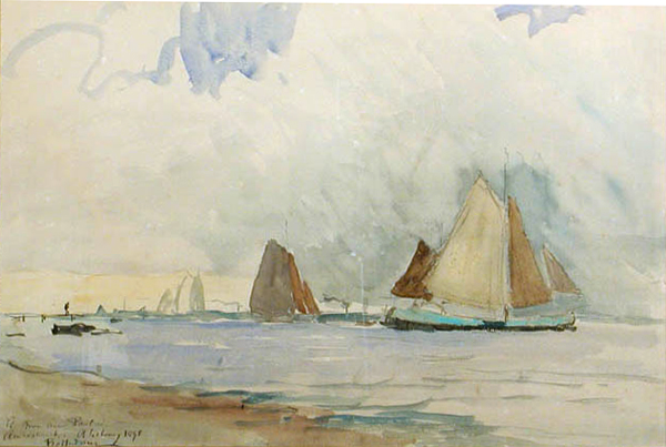 Rotterdam (recto) ; Marine (verso)_0