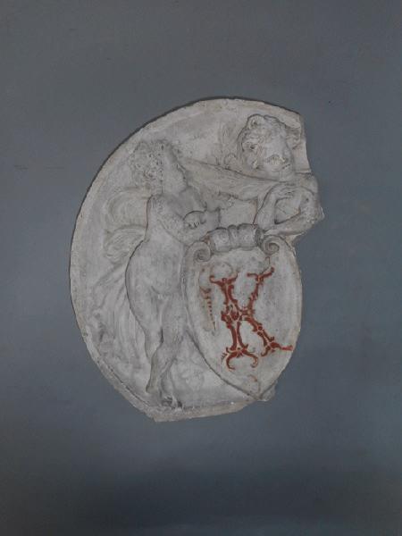 Deux amours et un cartouche (titre factice), Louis Kley, 1853-1911