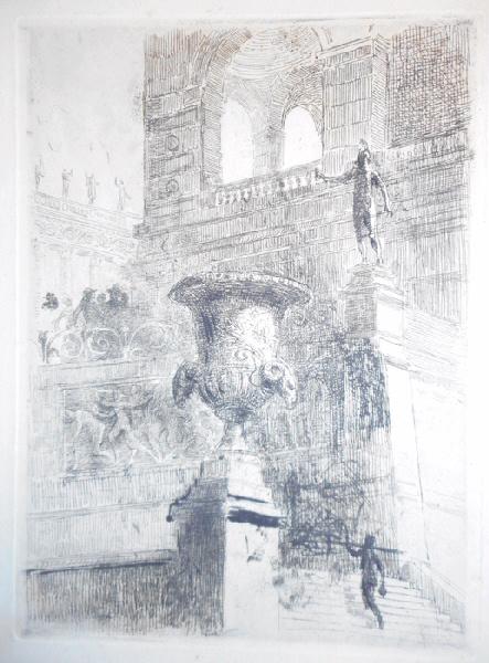 Bâtiment imaginaire, René Binet, 4e quart 19e siècle, 1er quart 20e siècle
