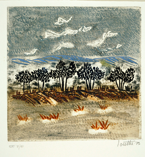 Lune de printemps, Marc Antoine Louttre, 1986