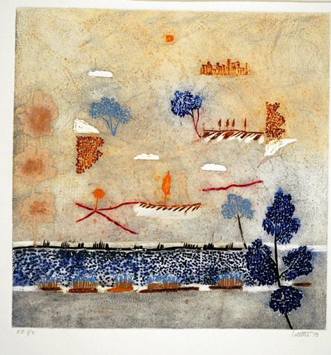 Le motif du saule, Marc Antoine Louttre, 1986