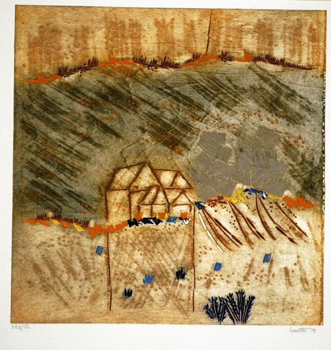 Village de craie, Marc Antoine Louttre, 1986