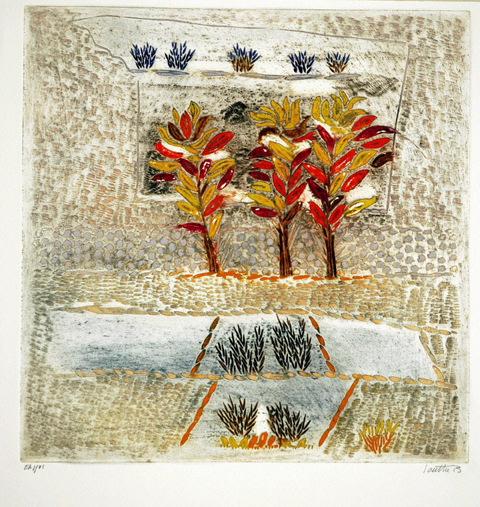 Fleurie et sablons, Marc Antoine Louttre, 1987