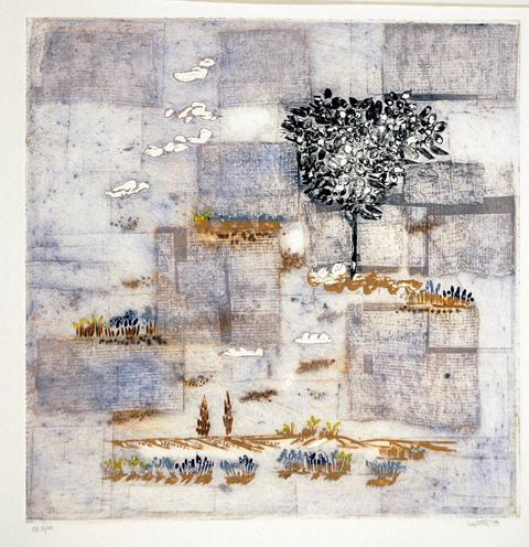 L'ombre bleue des tonnelles, Marc Antoine Louttre, 1984