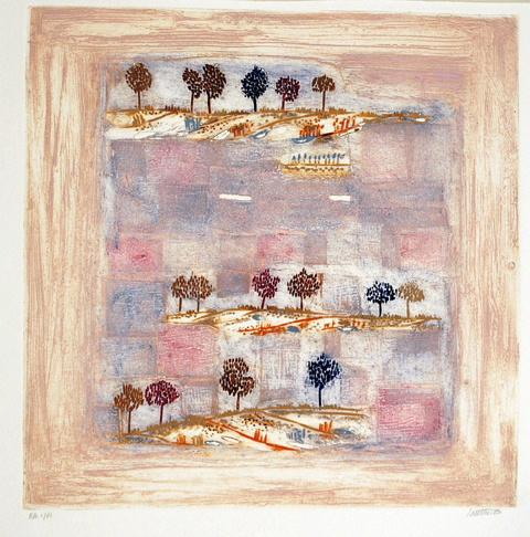 Suite d'arbres, Marc Antoine Louttre, 1984
