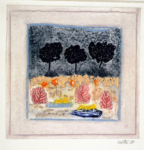 La grande nuit des fraisiers, Marc Antoine Louttre, 1984