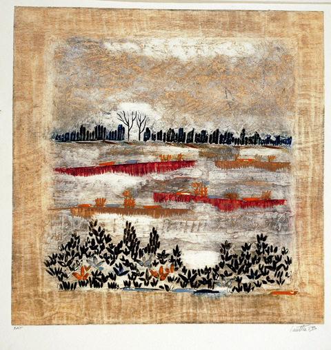 Un coin d'automne, Marc Antoine Louttre, 1985