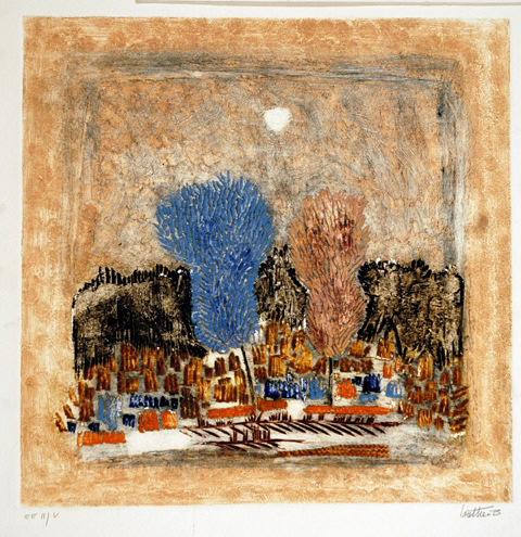 Arbres de Horseguard, Marc Antoine Louttre, 1985