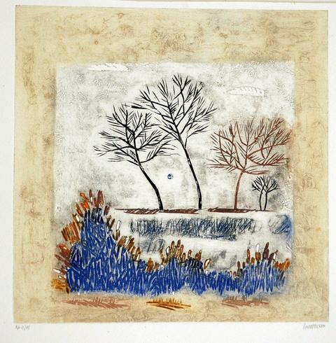 Soleil bleu, Marc Antoine Louttre, 1985