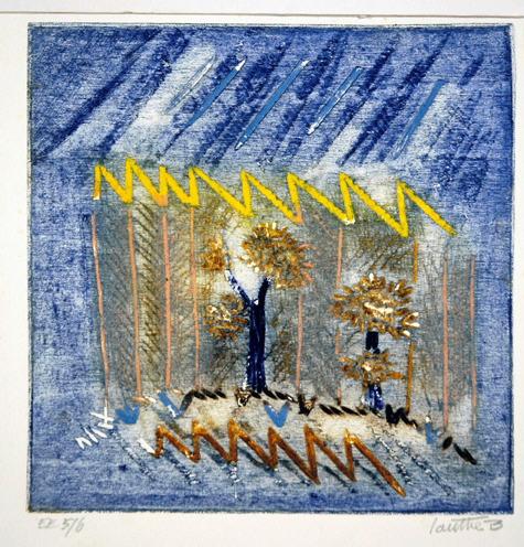Il pleut, Bergère, Marc Antoine Louttre, 1987