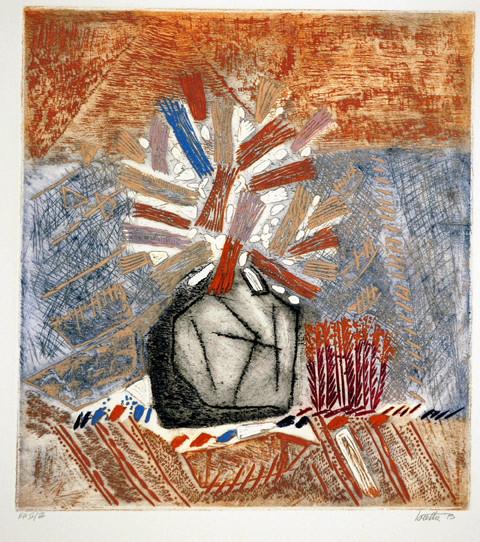 Fleurs coupées, Marc Antoine Louttre, 1989