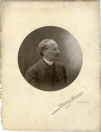 Portrait d'Emile Peynot, Henri Manuel, 19e siècle