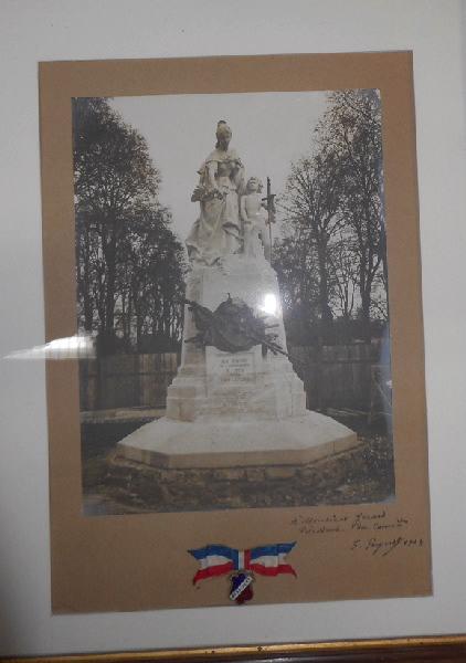 Monument aux morts de la Guerre de 1870, 1904