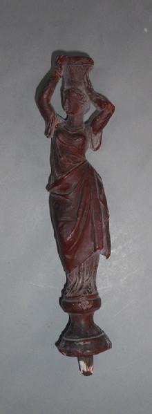 Femme de type grec avec un vase sur la tête (titre factice), Louis Kley, 1853-1911