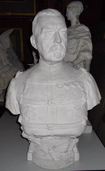 Buste du Général Duchesne, Emile Edmond Peynot, 1896