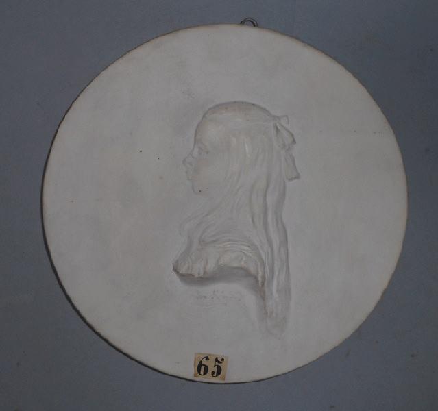 Tête de fillette, Louis Kley, 1853-1911