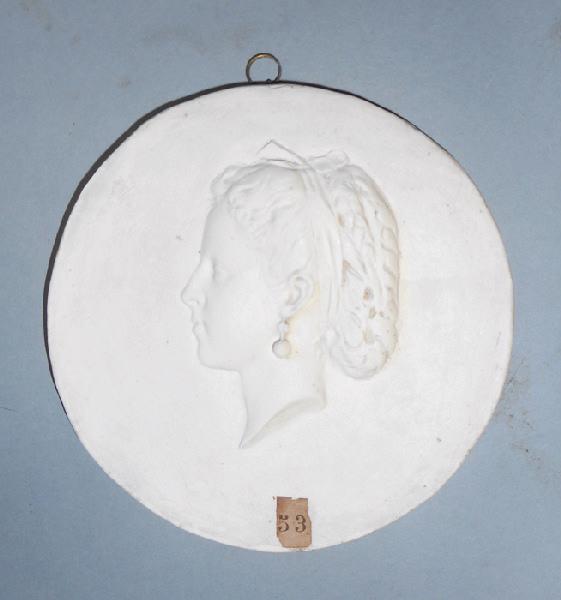 Tête de jeune fille, Louis Kley, 1853-1911