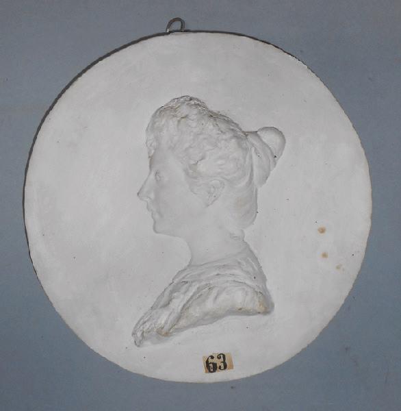 Tête de femme, Louis Kley, 1853-1911