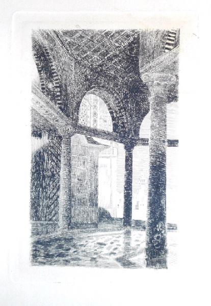 Mosquée d'Omar, intérieur, René Binet, 4e quart 19e siècle, 1er quart 20e siècle