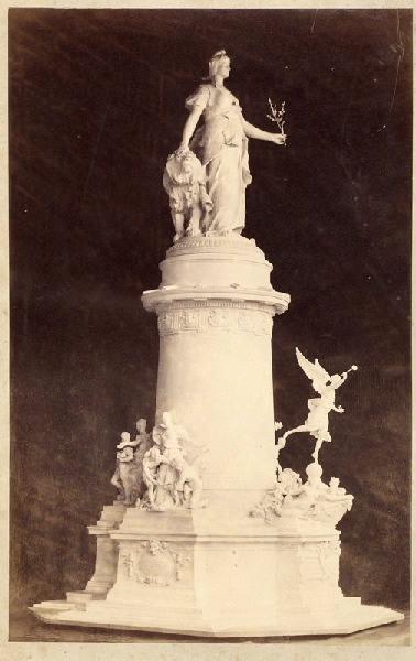 Maquette du monument de la République de Lyon, Emile Edmond Peynot, 20e siècle
