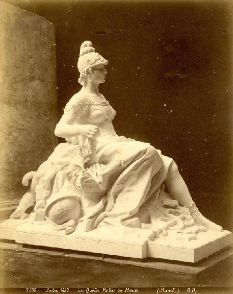 Les quatre parties du Monde : l'Europe, Emile Edmond Peynot, 1892