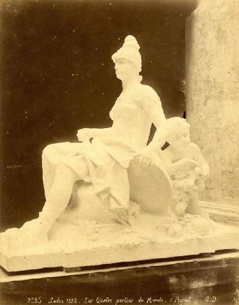 Les quatre parties du Monde : l'Europe, Emile Edmond Peynot, 1892
