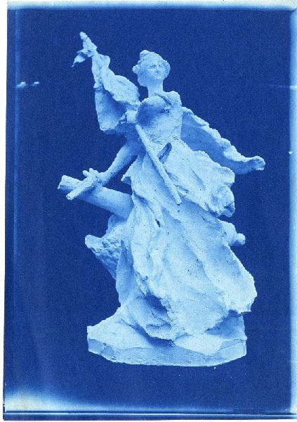 Femme au drapeau, Emile Edmond Peynot, 20e siècle