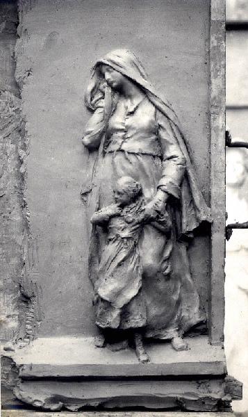 Femme et petite fille, Emile Edmond Peynot, 20e siècle